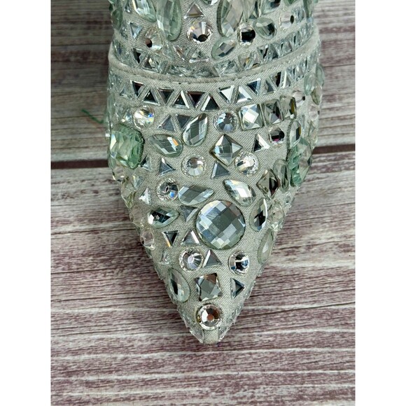 NWOT Steve Madden Vayle Boots Rhinestone Pointed Toe Zipper Closure Women Sz 7M - Picture 15 of 17